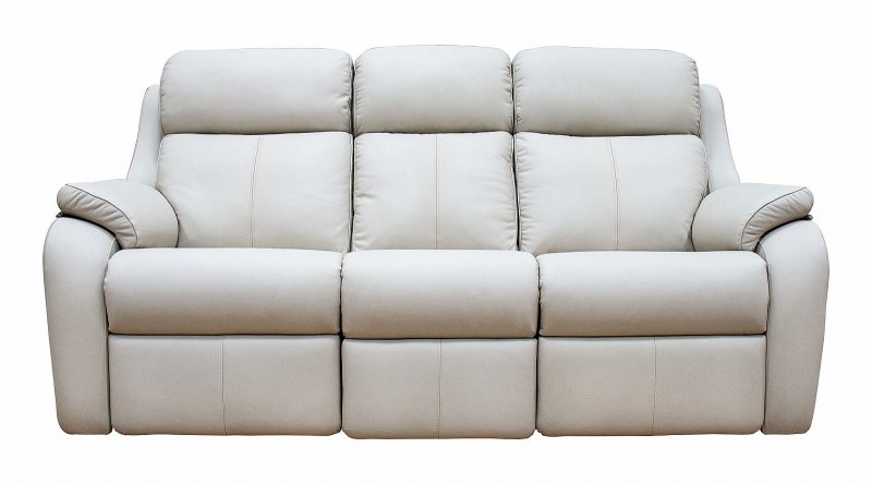 G Plan Upholstery - Kingsbury 3 Seater Leather Sofa